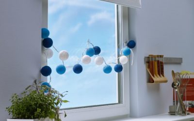 Garnkugeln für Lichterketten
