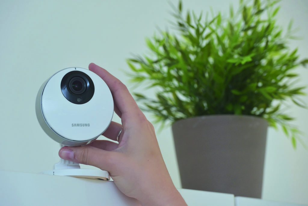 Überwachungskamera für Smart-Home-Systeme (Hausautomation)