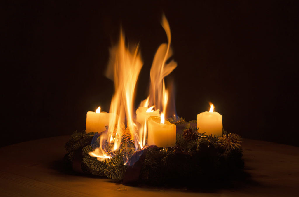 Brandgefahr zur Weihnachtszeit – diese Tipps sollten Sie unbedingt beachten