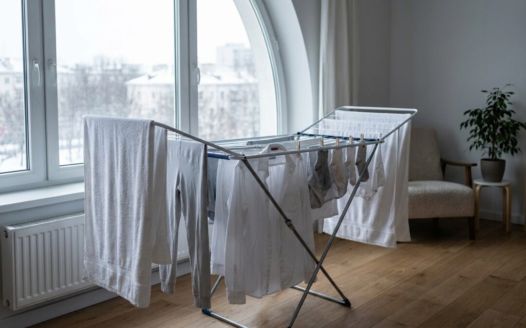 Wäsche in der Wohnung trocknen ohne Schimmelgefahr