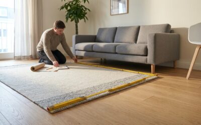 Teppich auswählen nach Größe und Material statt Muster